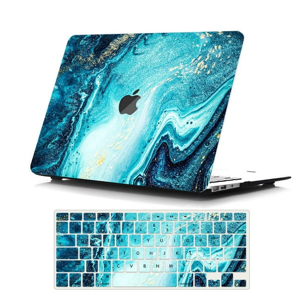MacBook Pro Case Animal Wild Life Pattern Frozen Geometry MacBook Air 13 A1369/A1466 Plastic Case Keyboard Cover & Screen Protector & Keyboard Clean 